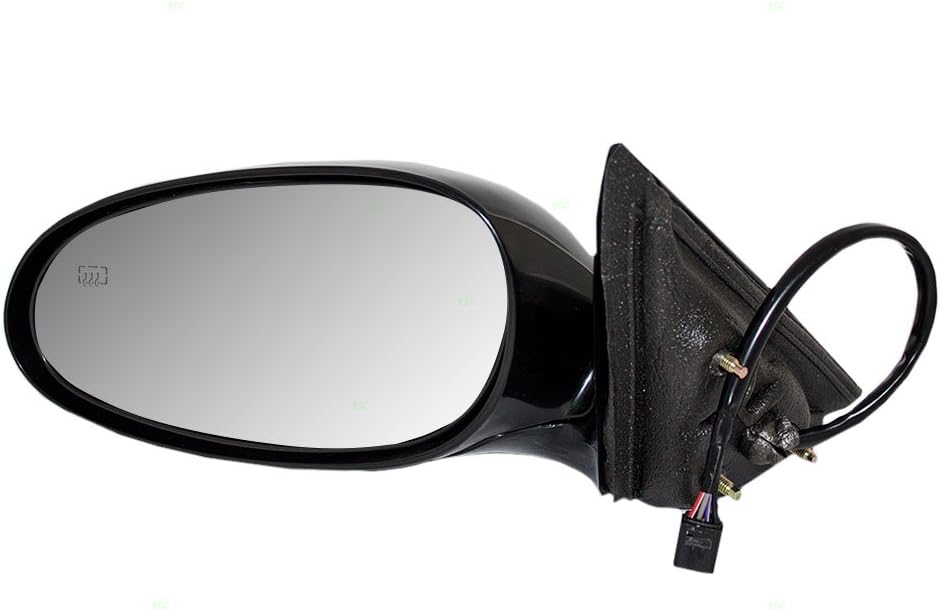 AutoandArt Replacement Driver Power Side Door Mirror Heated Compatible with 1997-2002 Century Regal 10316927