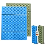 Instinktive-Oase® Thermositzkissen Camping – Outdoor Sitzkissen faltbar, kompakt, isolierend & wasserabweisend | ultraleicht, dick & komfortabel – Für Wandern, Trekking, Festival, Strand, Reise (Grün)