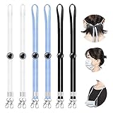 maskenband paintball GEWICHT UND MENGE:Maskenkette für mundschutz verstellbar,including 6 pieces in 3 klassisch colors,einschließlich schwarzer/weißer /blauer lanyard.Das gewicht jedes maskenbandes beträgt 10 g,maskenkette clip sehr stark,geringes gewicht, halten sie ihre gesichtsmaske jederzeit in reichweite.