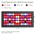 Olafus 300W Grow Light Luz Plantas, 80 LEDs 3 Modos de Iluminación...