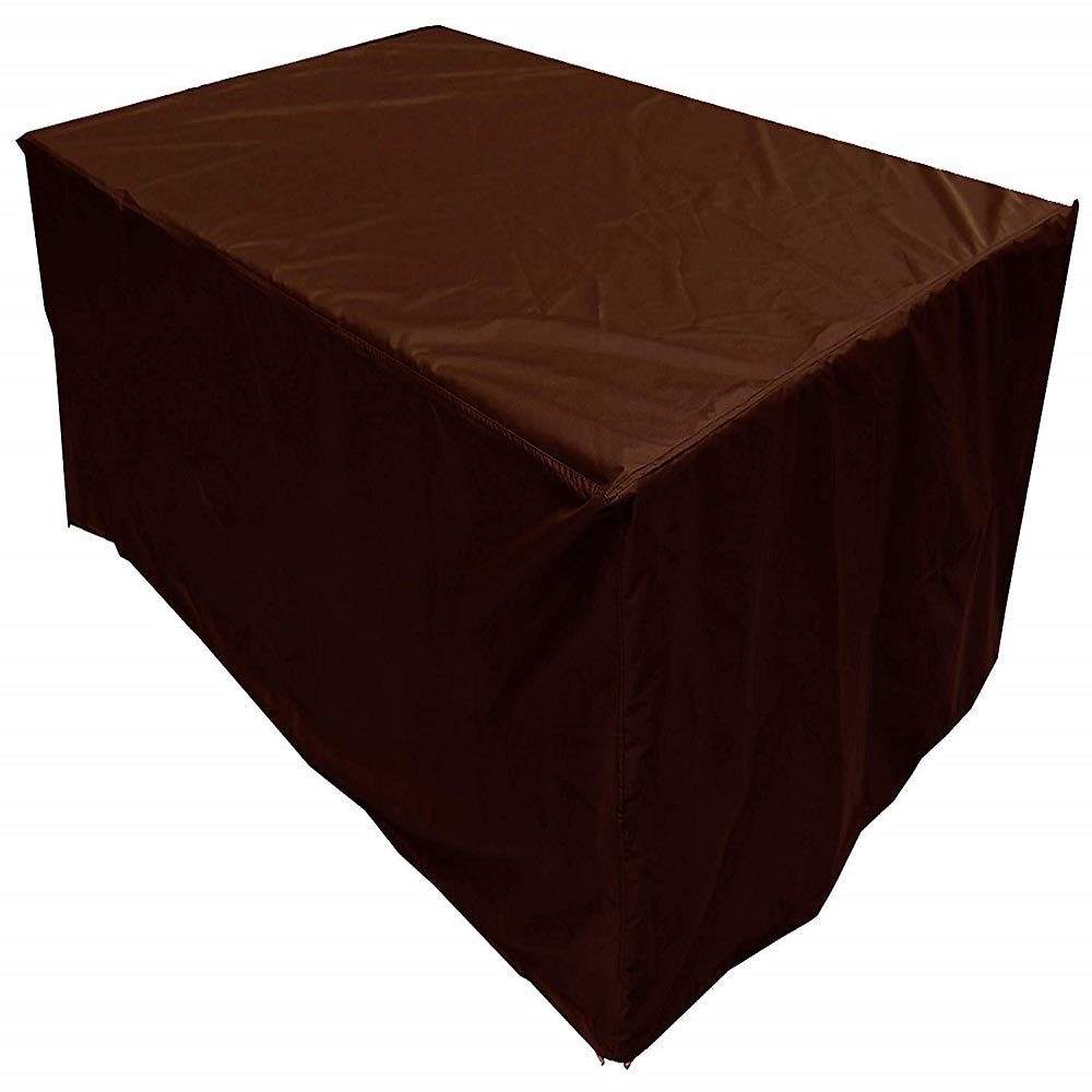 Housse De Protection Transparente Pour Table D'extérieur - Polyéthylène Imperméable - Taille 180x120x71 Cm - Avec Cordon De Serrage