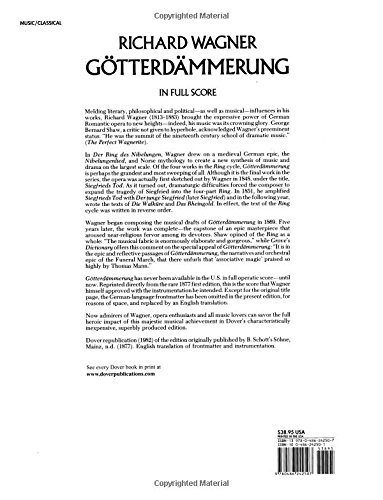 Gotterdammerung In Full Score #TOP1