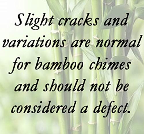 Woodstock Chimes Asli Arts Collection, Ring Bamboo Chime, Large (35'') Cocoa, Bamboo Wind Chimes For Outdoor, Patio, Home Or Garden Décor (C253) #TOP3