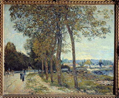 Tableaux Graffiti Art Mural La Seine à Marly Sisley 60x90cm