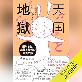 『天国と地獄　選挙と金、 逮捕と裁判の本当の話』のカバーアート