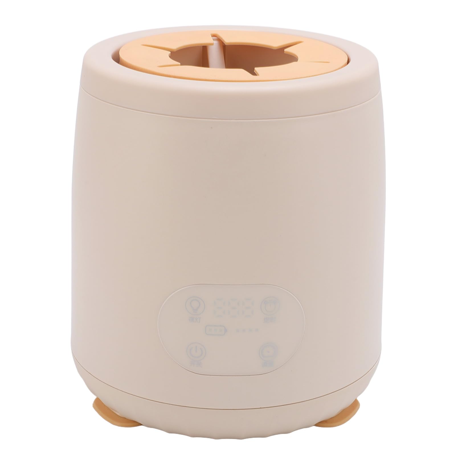 Mezclador de Fórmula para Bebés, Coctelera Portátil de bajo Ruido con Carga USB Automática, Coctelera de Leche Eléctrica con 4 Modos de Agitación y Luz Nocturna para Biberones de 50 a 75 Mm