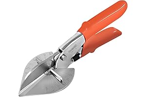 TOWOT Miter Shear Cutter || 45-135 Degree Adjustable Miter Snips Cutting Tool...