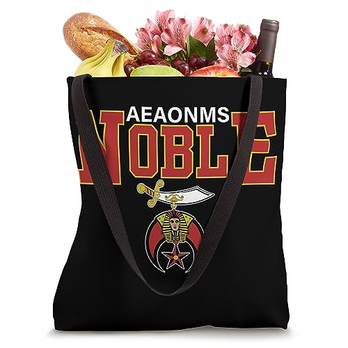 Bolsa tote AEAONMS Noble Shrine Emblem Masons Shriner para Día del Padre miniatura 4