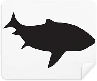 Streamline Shark Fierce Fish Cleaning Cloth Screen Cleaner 2pcs Suede Fabric