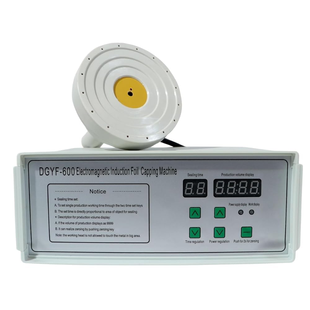 600C Induction Cap Sealing Machine | Heavy-Duty Foil Sealer for 20-100mm Caps | Leak-Proof Sealer for Pharmaceutical, Cosmetic, Beverage & Industrial Packaging-image-20