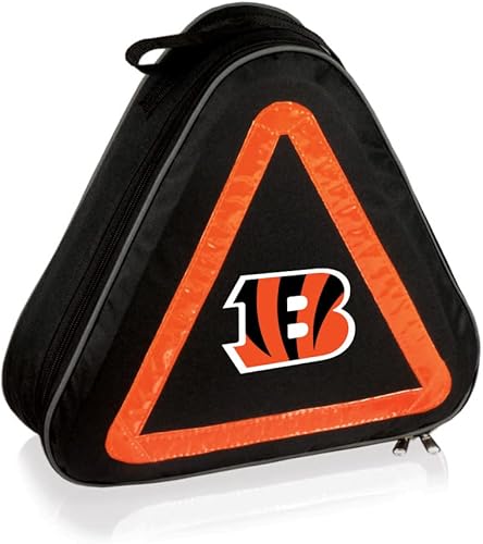 NFL Cincinnati Bengals - Kit de emergencia en carretera con impresiĂłn digital, talla Ăşnica, color negro NFL Cincinnati Bengals - Kit de emergencia en carretera con impresiĂłn digital, talla Ăşnica, color negro