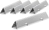 67046 7636 Flavorizer Bars for Weber Spirit II E-310 310 300 Grill Parts, Spirit ES-310 320 330 Part Replacement, Full 17GA Stainless Steel Flavor Bars for Weber Spirit GS4, 15.3” Flame Guards 5 Pack