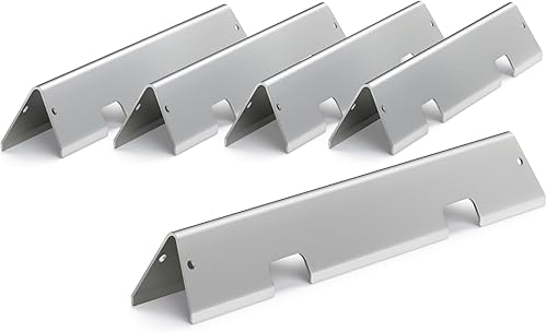 67046 7636 Barras aromatizantes de 15.3 pulgadas de repuesto para Weber Spirit II E-310 310 300 piezas de parrilla, Spirit ES-310 320 330 piezas,