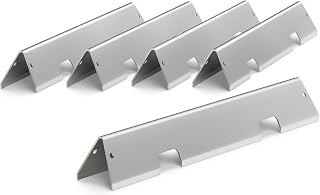 67046 7636 Flavorizer Bars 15.3” Replacement for Weber Spirit II E-310 310 300 Grill Parts, Spirit E/S-310 320 330 Parts, 16 GA Stainless Steel Flavor Bars, Weber Spirit GS4 Flame Guards 5 Pack