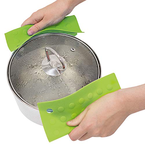 Wonder Worker Put Set of 2 Silicone Mats Pot Holder Trivet | Heat Resistant | Multi Purpose