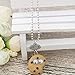 MJartoria Best Friend Necklaces-Best Buds-Friendship BFF Necklaces for 2 Cute Milk and Cookie Birthday Gifts