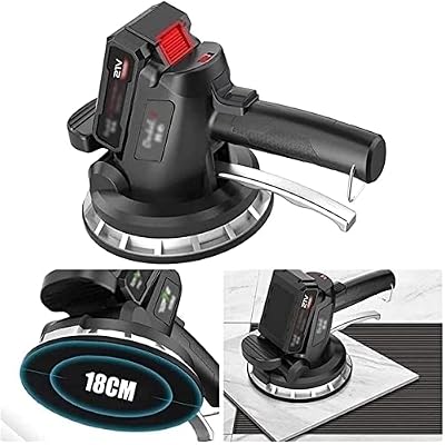 GaRcan Tile Laying Machine, Portable Electric Installation Machine, Ceramic Tile Leveling Machine for Laying Tiles Leveling System