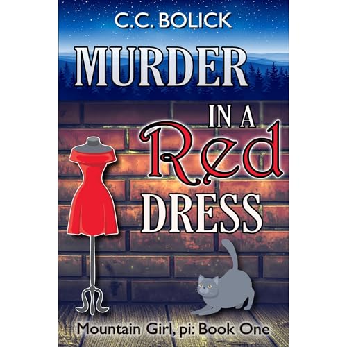 Murder in a Red Dress Audiolibro Por C.C. Bolick arte de portada