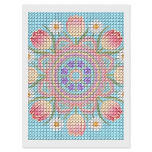 Peinture diamant 5D bohème maccbn broderie diamant kit complet adulte débutant 30x40cm