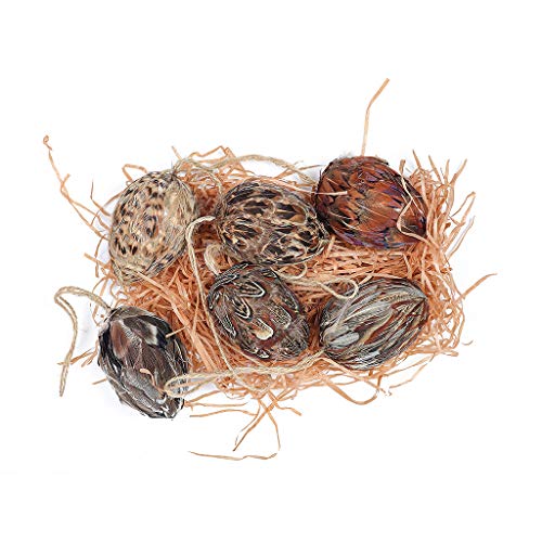 Zucker PH ORNMNT Natural Mixed Feather Christmas Ornament thumb #5