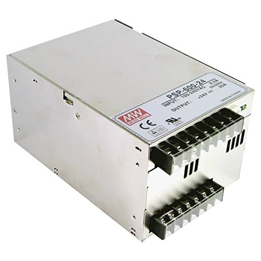 MeanWell – SNT Fall 600 W PFC 24 V/25 A