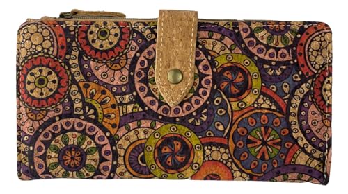 Generic Natural Cork Print Women's Cardholder Wallet (11)