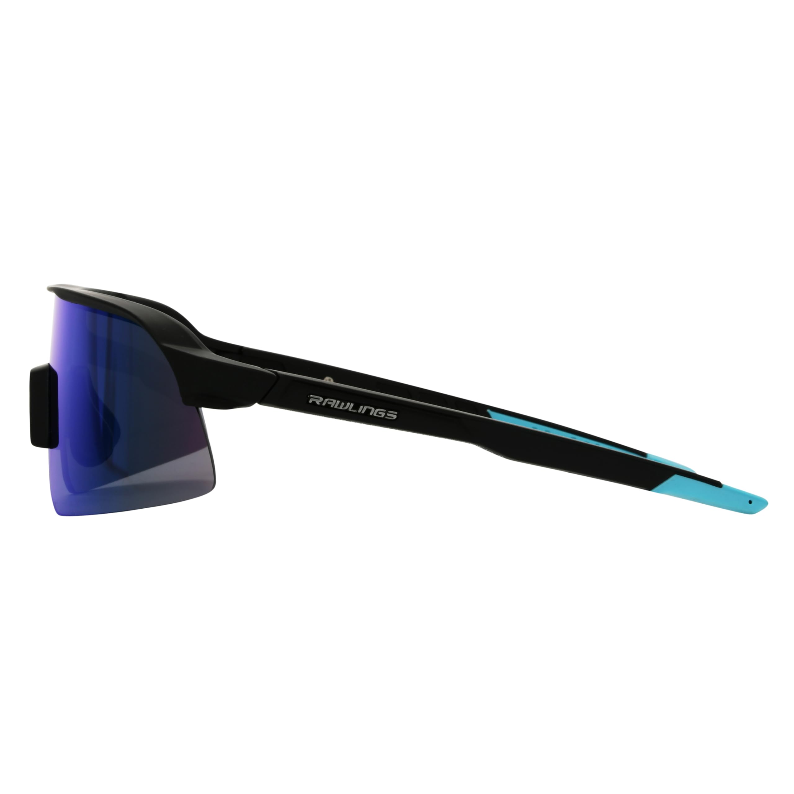 Rawlings Gafas de sol Stance Shield para hombre, color negro, 125 mm, Negro -, 125 mm