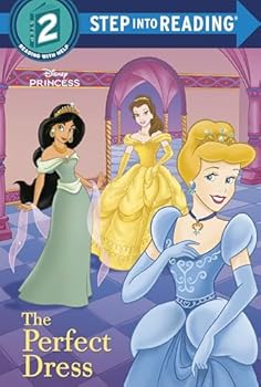 Paperback The Perfect Dress (Disney Princess) (Step into Reading) Book