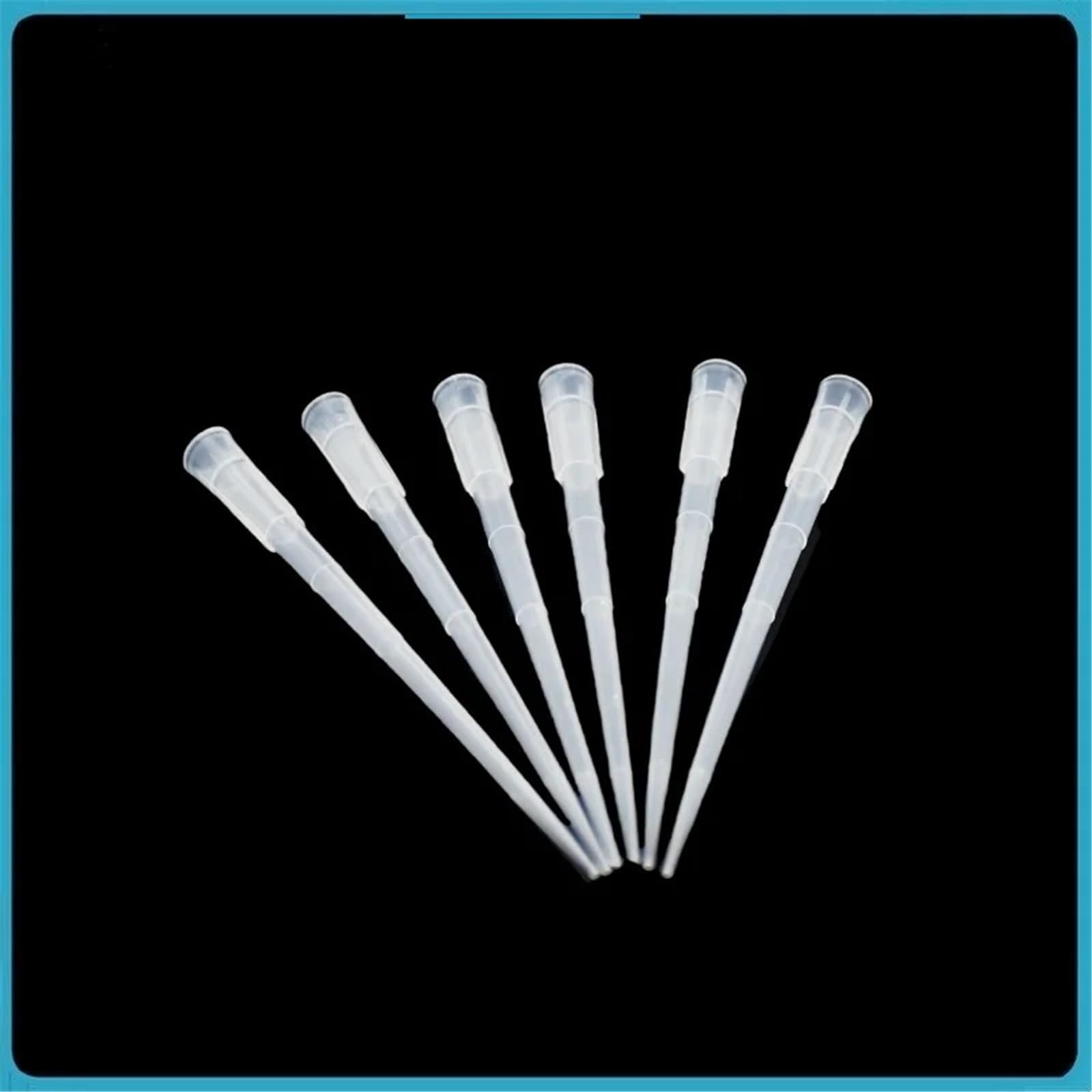 Pipettenspitze 200 µl, Pipetten-Ersatzteile, Ultra-Mikro-Dosierspitzen, Kunststoff, weiß, 6 mm × 89, 500 Stück/Packung