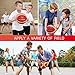 M.A.K Basketball XJ1000 Size 5, 6, 7 Indoor/Outdoor Training Wear-Resistant Basketball (XJ1000-Size 5)