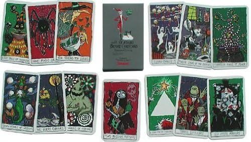 Nightmare Before Christmas Haunted Mansion Tarot Cards
