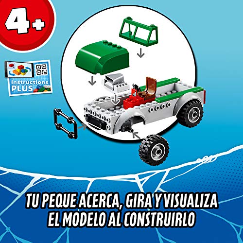 LEGO Super Heroes - Asalto Camionero del Buitre, Set de Construcción para Fans de Marvel, Recomendado a Partir de 4 Años, Incluye un Camión de Juguete y la Moto de Spider-man (76147)