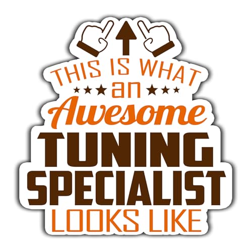 (4Pcs-2.5in) Tuning Specialist Vinyl Sticker, This is an Awesome Tuning