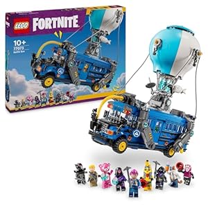 Lego Fortnite Autobús De Batalla - Vehículo Del Videojuego Con 9 Minifiguras De Personajes Y Accesorios - Regalo Gamer Para Niños Y Niñas De 10+ Años Y Adolescentes - Juguetes De Navidad 77073