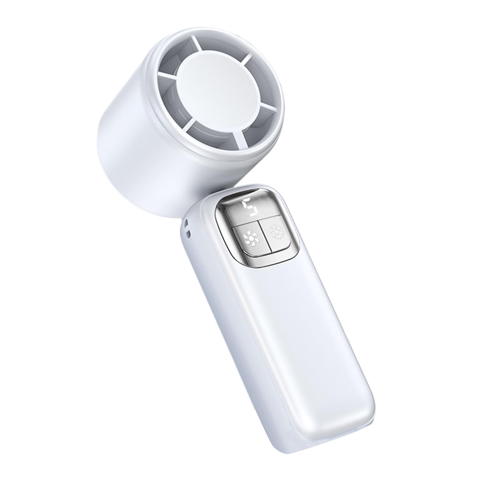 PANGBOER Multifunctional Fan Low Noise Operations Small Handheld Texture Suitable for Indoor and Outdoor Usage Handheld