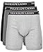 Produktbild POLO Herren Ralph Lauren Boxershorts, Klassische Passform, Baumwolle, Trunks und langes Bein erhältlich, 3er-Pack Retroshorts, Andover Heather/Madison Heather/Black, X-Large