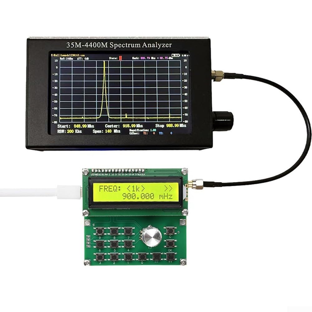 ADF4351 Modulo generatore di segnale RF 35MHz-4400MHz Sorgente di frequenza con uscita tipo C