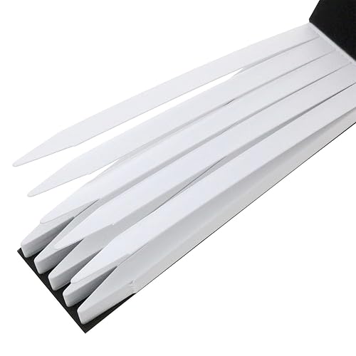 Miniatura 3 de VAKTOK 200 tiras de papel de prueba de perfume, aceites esenciales, tiras de prueba de perfumes, probador de olores esenciales, tiras de papel