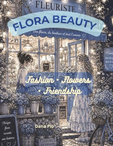 Flora Beauty: Fashion ? Flowers ? Friendship (Dreamy Girls Coloring Series)