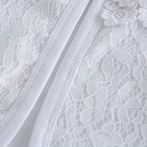 Image of CHENXIN Girl Shrugs Knit Long /Short Sleeve Lace Bolero Cardigan Shrug