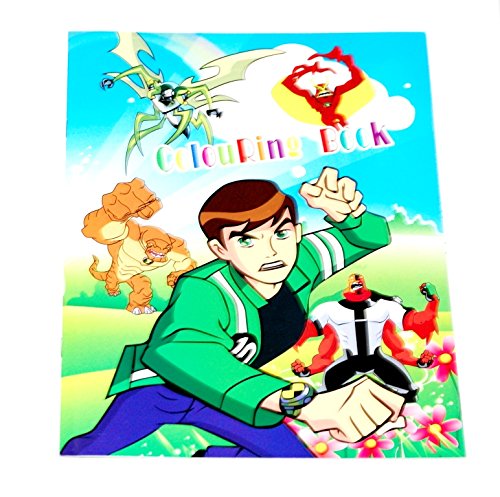 Ben 10 Sticker Copy Colouring : Amazon.in: Books