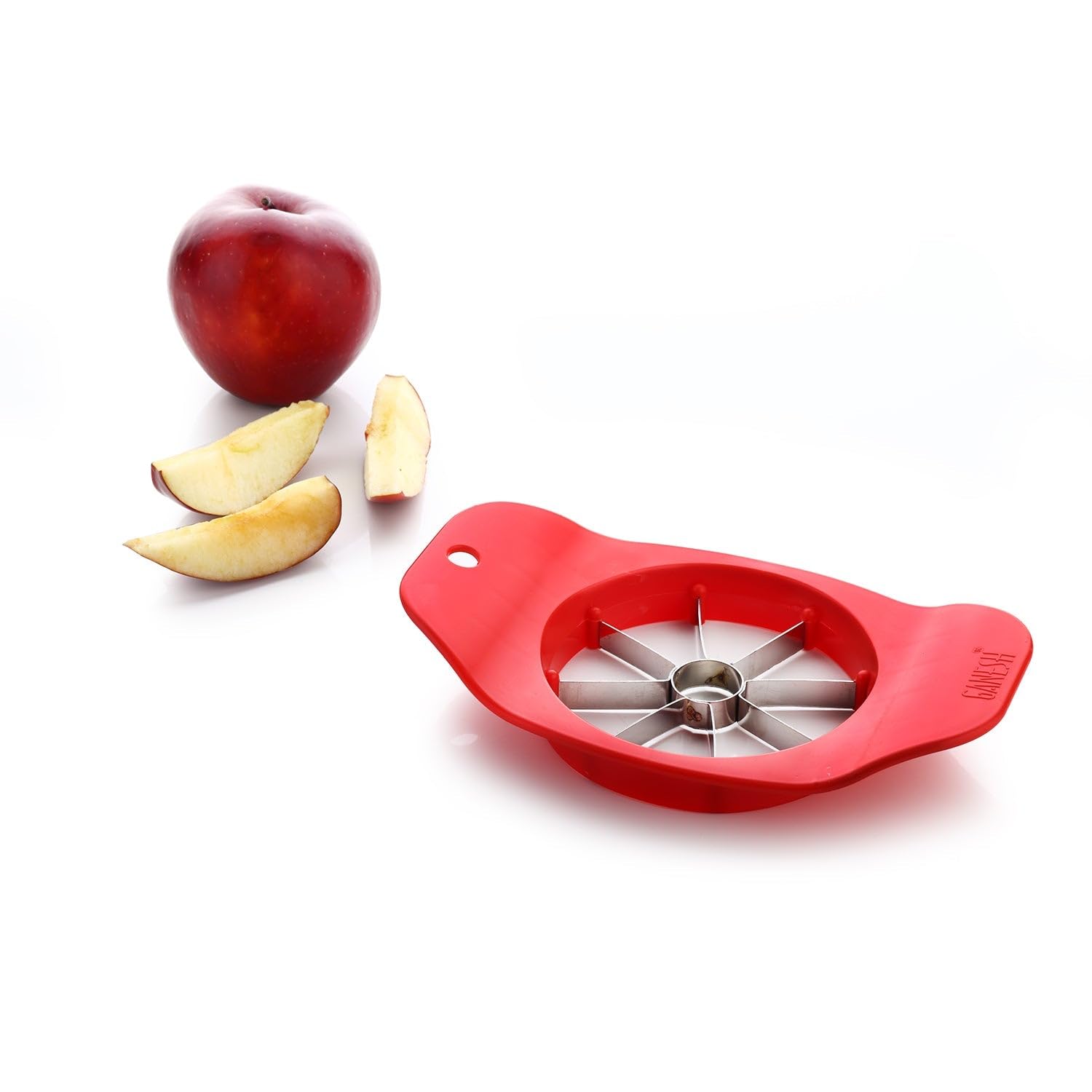 Plastic & Stainless Steel Apple Cutter (Colors May Vary)-picture-31