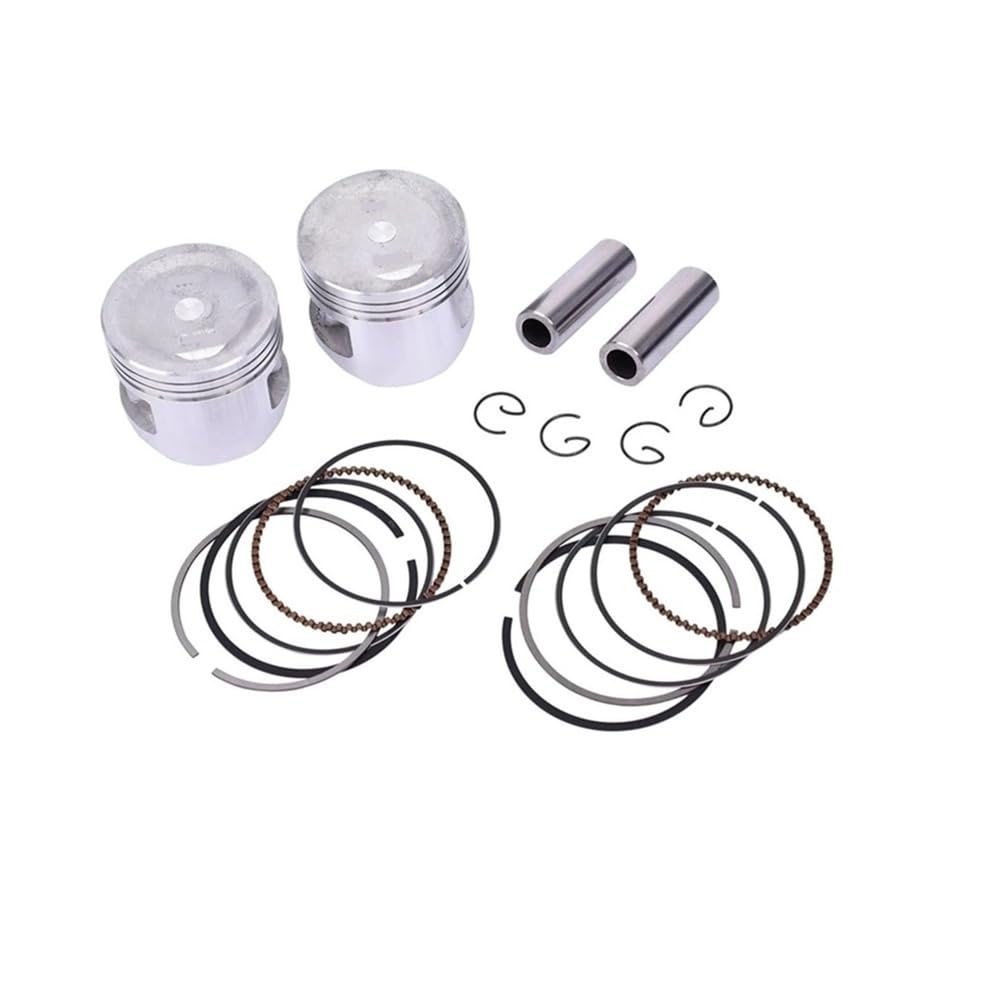 Kit segments piston 53mm pour CB250 et Rebel - Qualité et ajustement précis - 8
