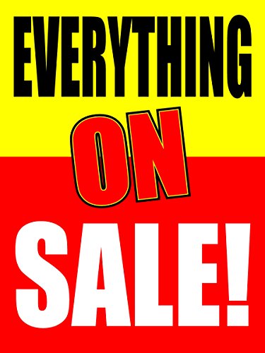Promotional Sign 18"X24" Business Store Retail Signs (Single Sign) #TOP18