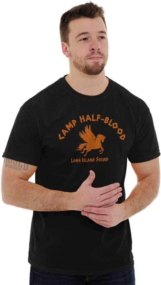 Brisco Brands Camp Half Blood Greek Mythology Graphic T Shirt Men or Women - Image 5