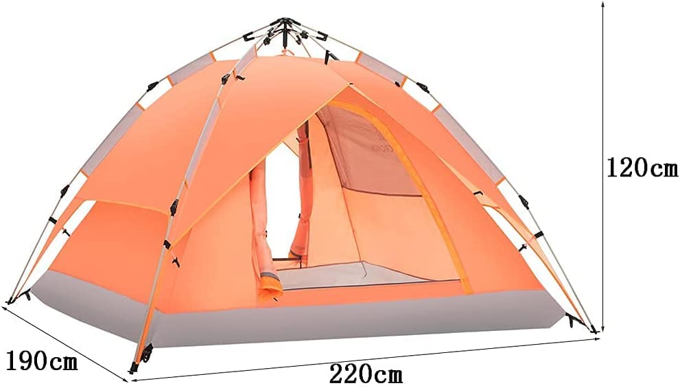 Carpa dome plegable automática para 3-4 personas miniatura 7