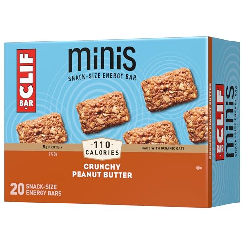 Clif Bar Minis Crunchy Peanut Butter 20 Pack 0.99 oz miniatura 2