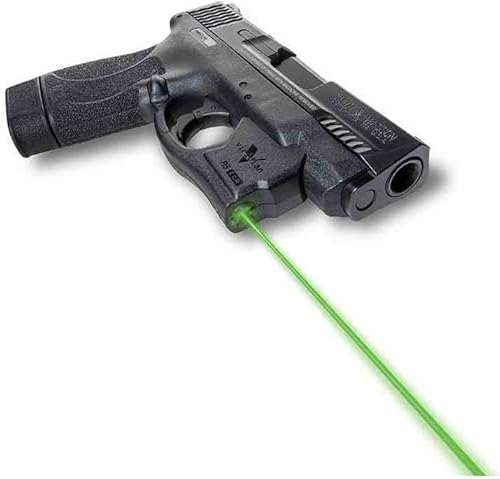 Vista 10 de Vista y funda láser verde Viridian Reactor R5 Gen 2, clase láser 3R, salida de 5 mW