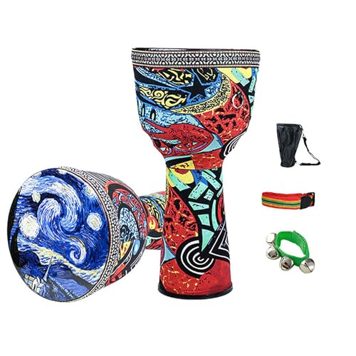 BMOZRM(ȂU) Wx AtJh p[JbV y _ubJ h nhh lp {S vdl Djembe Drum ŉt ~[WVւ̃Mtg(8inch+gift A)