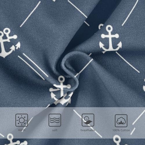 Boys' Exclusive Briefs Toddler Underwear 95% Combed Cotton Boxerbriefs 2T Nautical Anchor Pattern 283